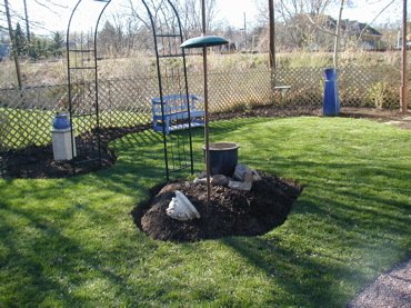 More flower beds